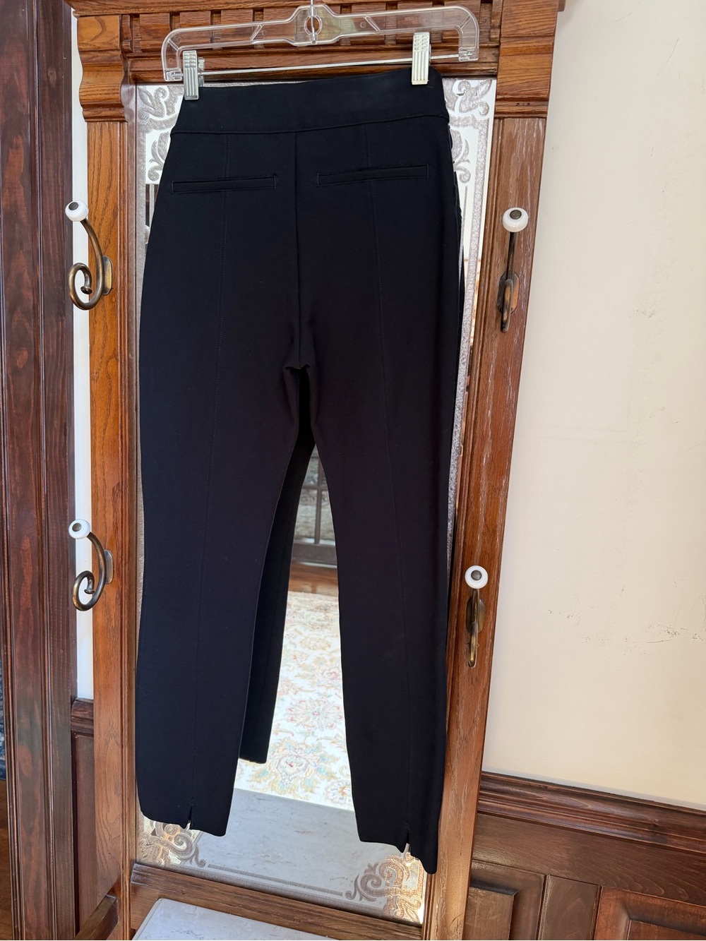 SPANX Black Ankle Ponte Pants - Picture 3 of 3